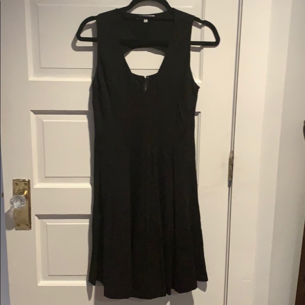 Black Rebecca Minkoff v-nick dress